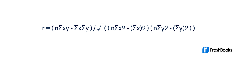 Correlation Coefficient Formula