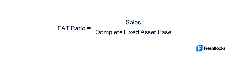 Fixed Asset Turnover Ratio Formula