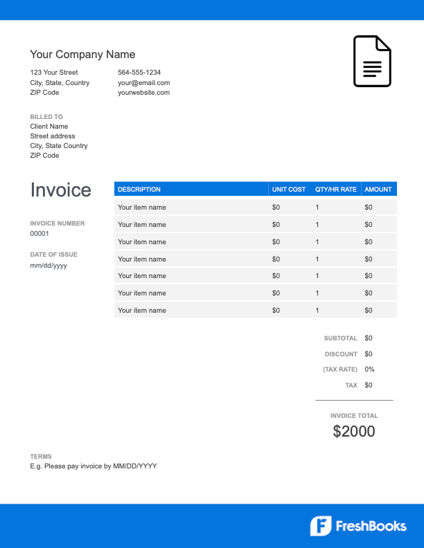 Choose Your Google Docs Template